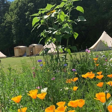 ホテル Au Pre Fleuri Eco Glamping Le Lindois エクステリア 写真
