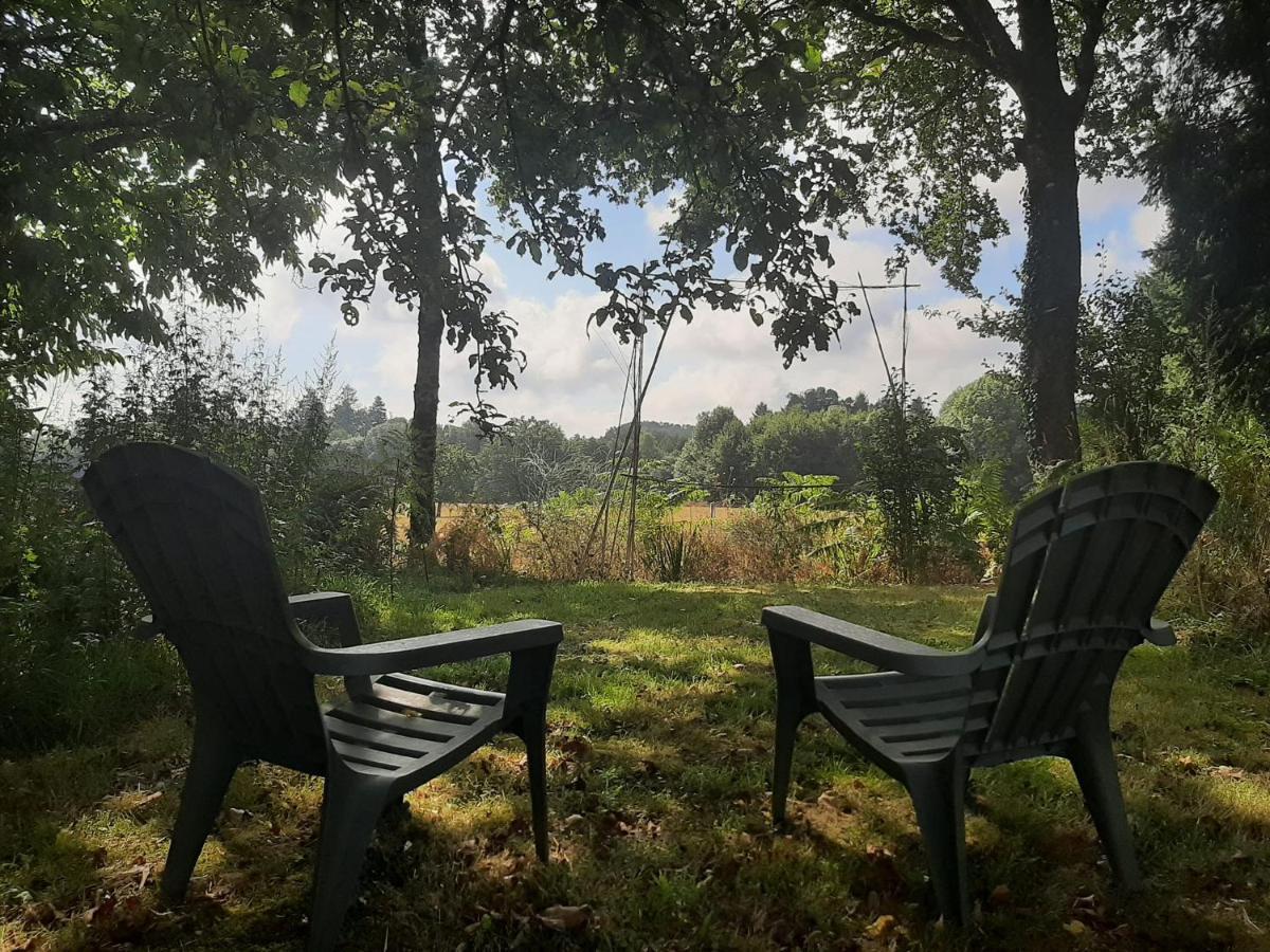 ホテル Au Pre Fleuri Eco Glamping Le Lindois エクステリア 写真